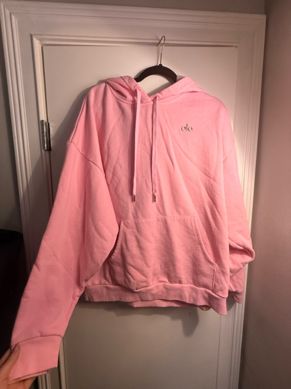 Bubblegum Alo hoodie